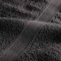 Preview: Waschhandschuhe 10 pcs Anthrazit 15 x 21 cm Baumwolle