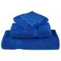 Preview: Waschhandschuhe 4 pcs Blau 15 x 21 cm Baumwolle