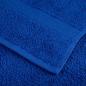 Preview: Waschhandschuhe 4 pcs Blau 15 x 21 cm Baumwolle