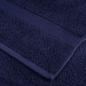 Preview: Waschhandschuhe 4 pcs Marineblau 15 x 21 cm Baumwolle