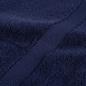 Preview: Waschhandschuhe 4 pcs Marineblau 15 x 21 cm Baumwolle