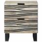 Preview: Nachttische mit Schubladen 2 pcs Walnuss 40 x 33.5 x 46 cm
