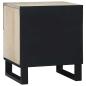 Preview: Nachttische mit Schubladen 2 pcs Walnuss 40 x 33.5 x 46 cm