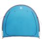 Preview: Rückseitiges Aufbewahrungszelt mit Dach Blau 210 x 90 x 174 cm