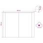 Preview: Wasserfeste Plane Personen 240 x 300 cm Wasserdicht Blau