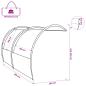 Preview: Wasserfester Tarp Personen 250 x 260 x 260 cm Wasserdicht
