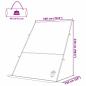 Preview: Wasserfestes Zelt 190 x 150 x 230 cm