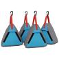 Preview: Aufbewahrungstasche Grau, Blau, Rot 24 x 16 x 24 cm