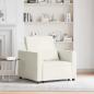 Preview: ARDEBO.de - 3-in-1 Schlafsofa Creme Samt