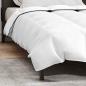 Preview: Winterbettdecke Weiß 155 x 200 cm 105gsm Pfirsich-Polyester
