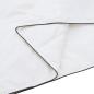Preview: Winterbettdecke Weiß 155 x 200 cm 105gsm Pfirsich-Polyester