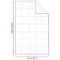 Preview: Winterbettdecke Weiß 135 x 220 cm 105gsm Pfirsich-Polyester