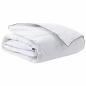 Preview: Winterbettdecke Weiß 240 x 260 cm 105gsm Pfirsich-Polyester