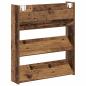 Preview: Wandschuhschränke 2 pcs Altholz 60 x 18 x 60 cm Holzwerkstoff