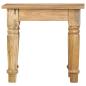 Preview: Beistelltisch 43×43×40 cm Massivholz Mango