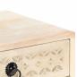 Preview: Nachttisch 40 x 30 x 50 cm Massivholz Mango