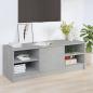 Preview: ARDEBO.de - TV-Schrank Betongrau 102x35,5x36,5 cm Holzwerkstoff