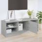Preview: TV-Schrank Betongrau 102x35,5x36,5 cm Holzwerkstoff