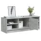 Preview: TV-Schrank Betongrau 102x35,5x36,5 cm Holzwerkstoff