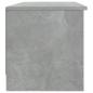 Preview: TV-Schrank Betongrau 102x35,5x36,5 cm Holzwerkstoff