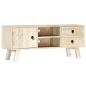 Preview: TV-Schrank 110 x 30 x 44 cm Massivholz Mango