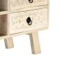 Preview: TV-Schrank 110 x 30 x 44 cm Massivholz Mango
