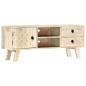 Preview: TV-Schrank 110 x 30 x 44 cm Massivholz Mango