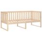 Preview: Tagesbett ohne Matratze 90x190 cm Massivholz Kiefer