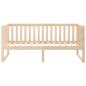 Preview: Tagesbett ohne Matratze 90x190 cm Massivholz Kiefer