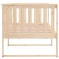 Preview: Tagesbett ohne Matratze 90x190 cm Massivholz Kiefer