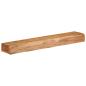 Preview: Wandregale 2 Stk. 80x17x8 cm Massivholz Akazie