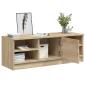 Preview: TV-Schrank Sonoma-Eiche 102x35,5x36,5 cm Holzwerkstoff