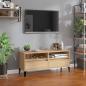 Preview: ARDEBO.de - TV-Schrank Sonoma-Eiche 100x34,5x44,5 cm Holzwerkstoff