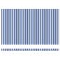 Preview: Einziehbare Markise Blau und weiß 5 x 3 m Stoff und Metall