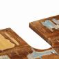Preview: Badezimmermöbel Set 3 pcs Mehrfarbig Massives recyceltes Holz