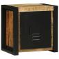 Preview: Badezimmermöbel Set mit Regal 4 pcs Braun Massives Mango-Holz