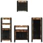 Preview: Badezimmermöbel Set 4 pcs Mehrfarbig Massives recyceltes Holz