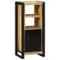 Preview: Badezimmermöbel Set mit Regal 4 pcs Braun Massives Mango-Holz