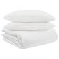 Preview: ARDEBO.de - Bettdecke mit Kissen 3 pcs Weiß 260 x 220 cm Daunen