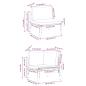 Preview: Garten-Sofa-Set 10 pcs Anthrazit Stahl
