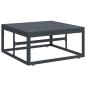 Preview: Gartensofa-set 13 stk. Schwarz Stahl