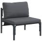 Preview: Garten-Sofa-Set 13 pcs Anthrazit Stahl