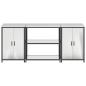 Preview: Küchenlager-Set 3 pcs Silber 210 x 50 x 92 cm Edelstahl
