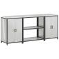 Preview: Küchenlager-Set 3 pcs Silber 210 x 50 x 92 cm Verzinkter Stahl