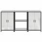 Preview: Küchenlager-Set 3 pcs Silber 180 x 50 x 92 cm Verzinkter Stahl