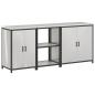 Preview: Küchenaufbewahrungsset 3 pcs Silber 210 x 50 x 92 cm Edelstahl