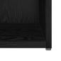 Preview: TV-Schrank Set mit Regal mit Speicher 6 pcs Schwarze Eiche Holzwerkstoff