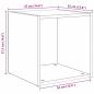 Preview: TV-Schrank Set mit Regal mit Speicher 6 pcs Schwarze Eiche Holzwerkstoff