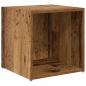 Preview: TV-Schrank Set mit Regal mit Speicher 8 pcs Altholz Holzwerkstoff