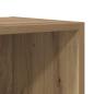 Preview: Wand TV Schrank 4 pcs Eiche handwerklich 37 x 37 x 72 cm